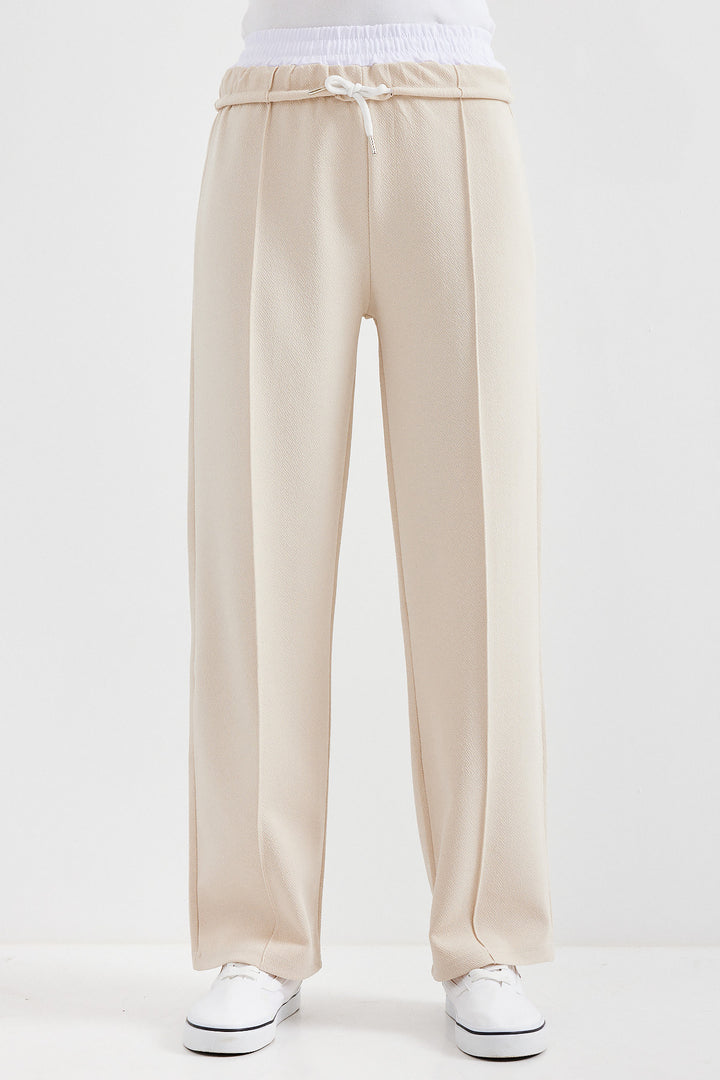 Bigdart 6662 Pantalon à poches - Crème