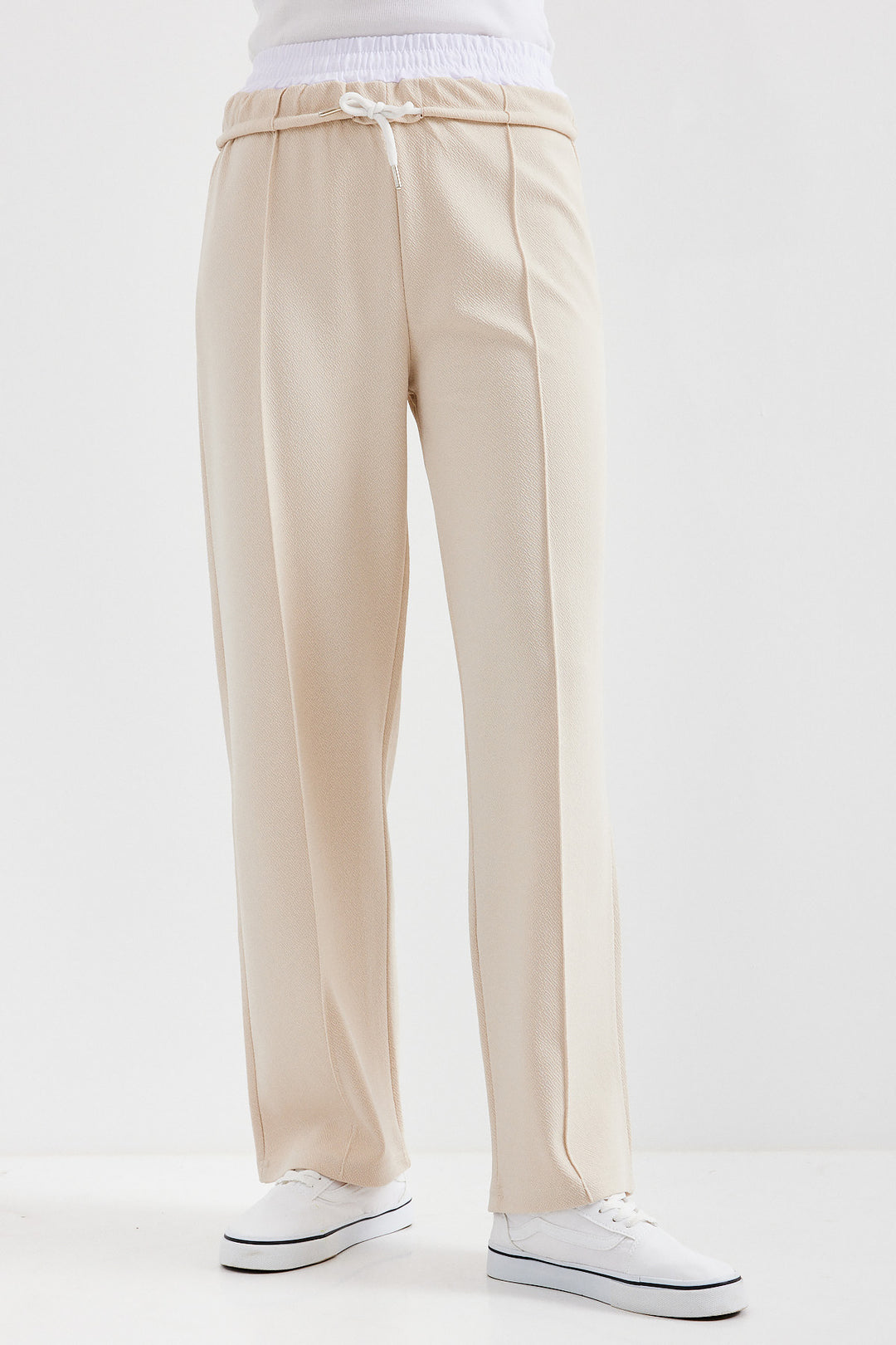 Bigdart 6662 Pantalon à poches - Crème