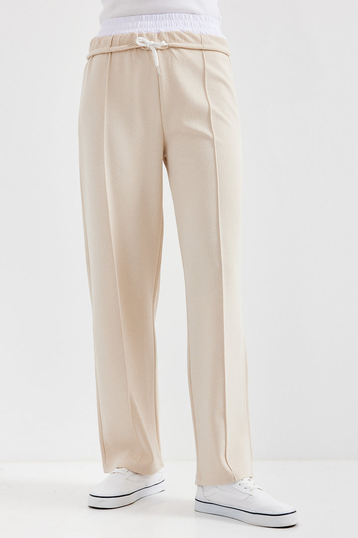 Bigdart 6662 Pantalon à poches - Crème