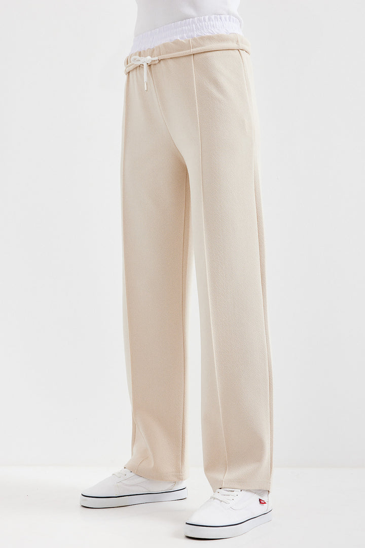 Bigdart 6662 Pantalon à poches - Crème