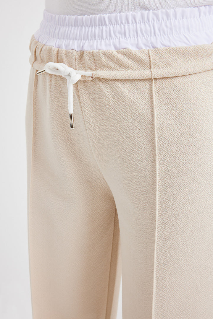 Bigdart 6662 Pantalon à poches - Crème