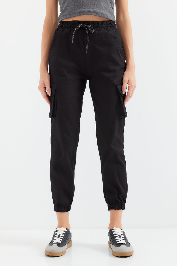 Bigdart 6667 Pantalon Jogger à Poches - Noir