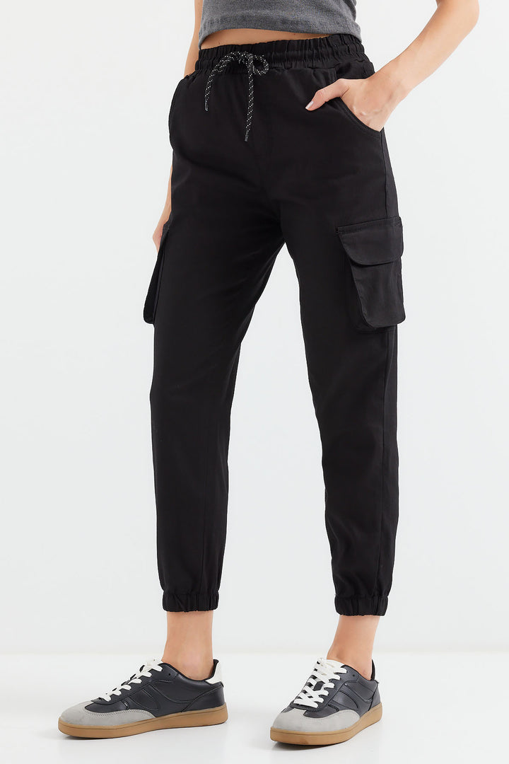Bigdart 6667 Pantalon Jogger à Poches - Noir