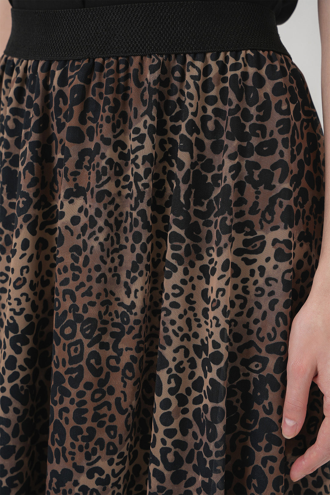 Bigdart Jupe longue en chiffon 8032 - Beige