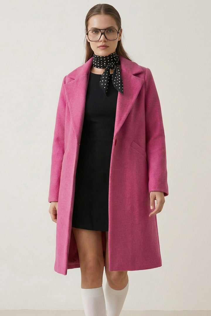 Bigdart 9085 Manteau en laine - A.Fuchsia