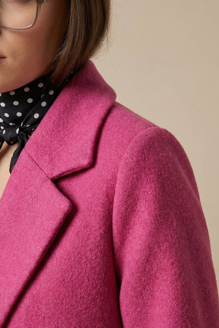 Bigdart 9085 Manteau en laine - A.Fuchsia