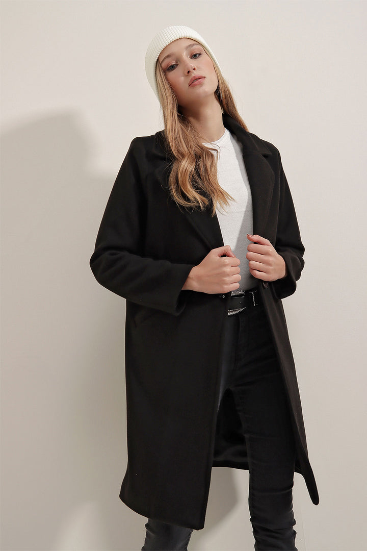 Bigdart Manteau en cachemire 9085 - Noir