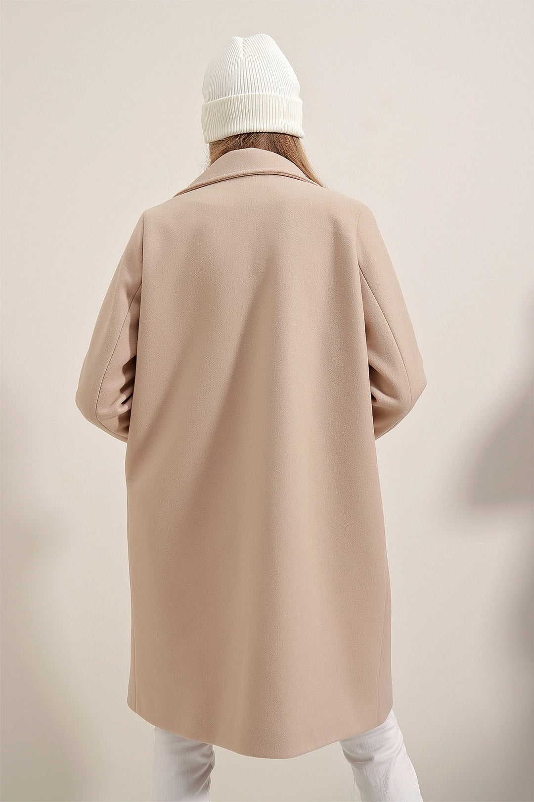 Bigdart Manteau en cachemire - Beige
