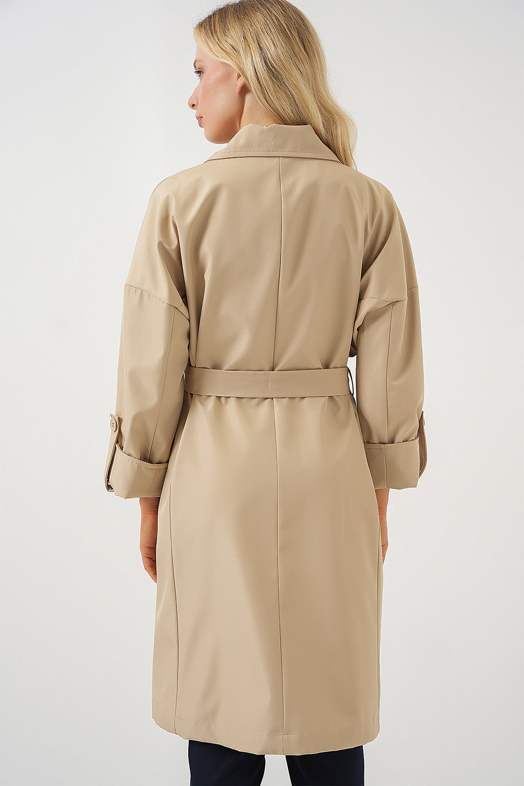 Bigdart 9104 Trench Croisé Doublé - Beige