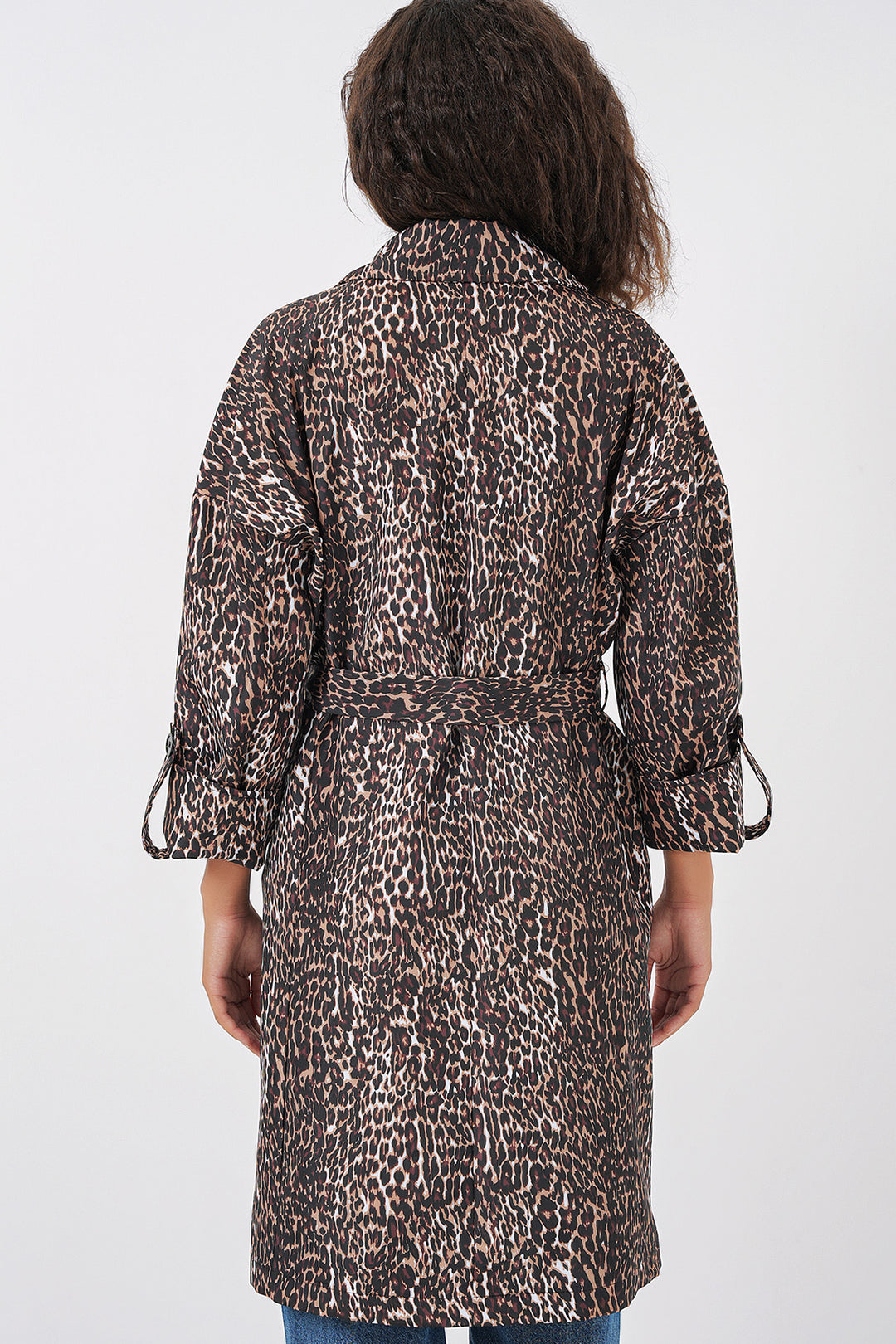 Bigdart 9104 Trench-coat doublé à col croisé - Marron