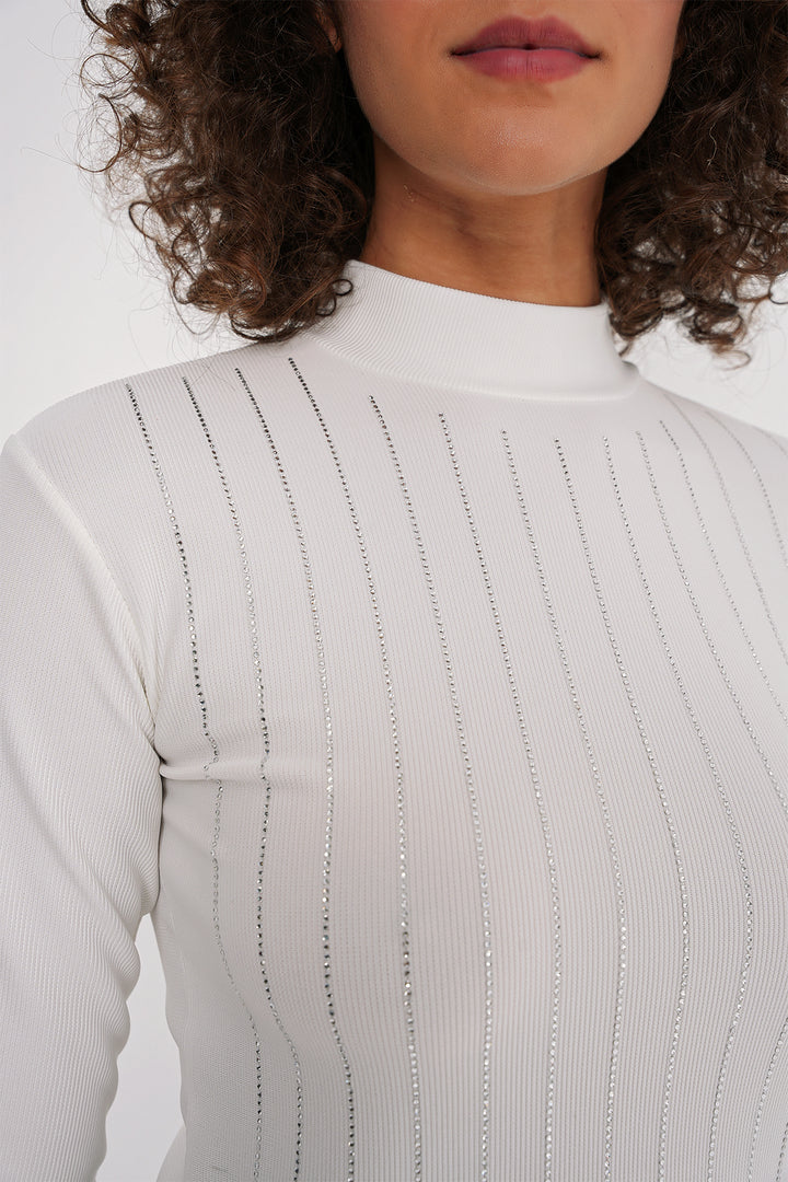 Bigdart 922 Body avec Pierres - Blanc