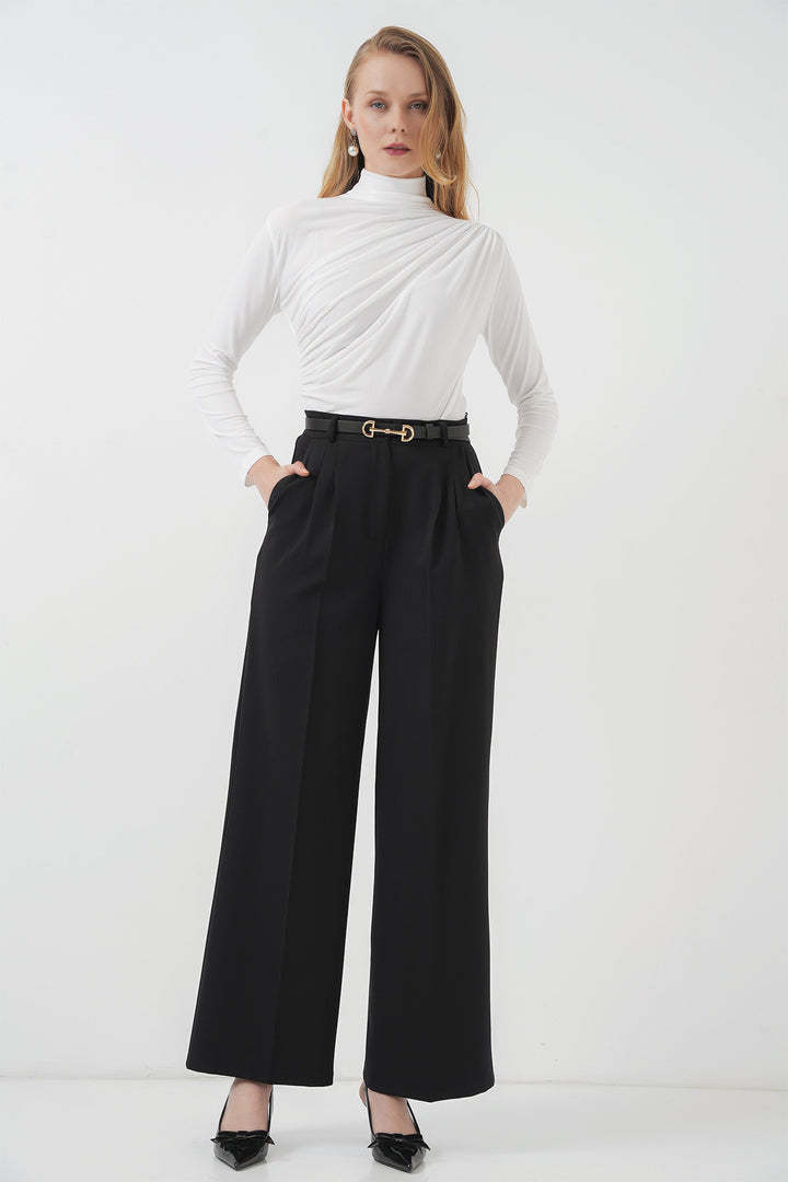 Bigdart 925 Blouse Sandy à détails froncés - Blanc