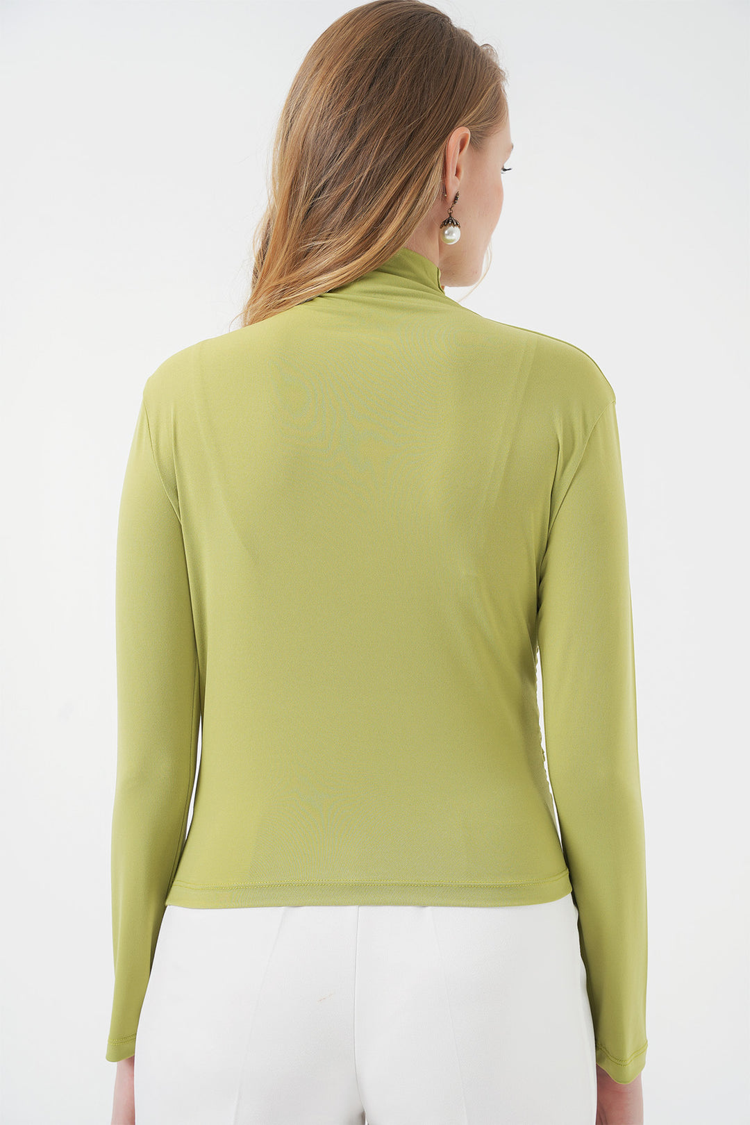 Bigdart 925 Blouse Sandy avec détails froncés - E.Vert