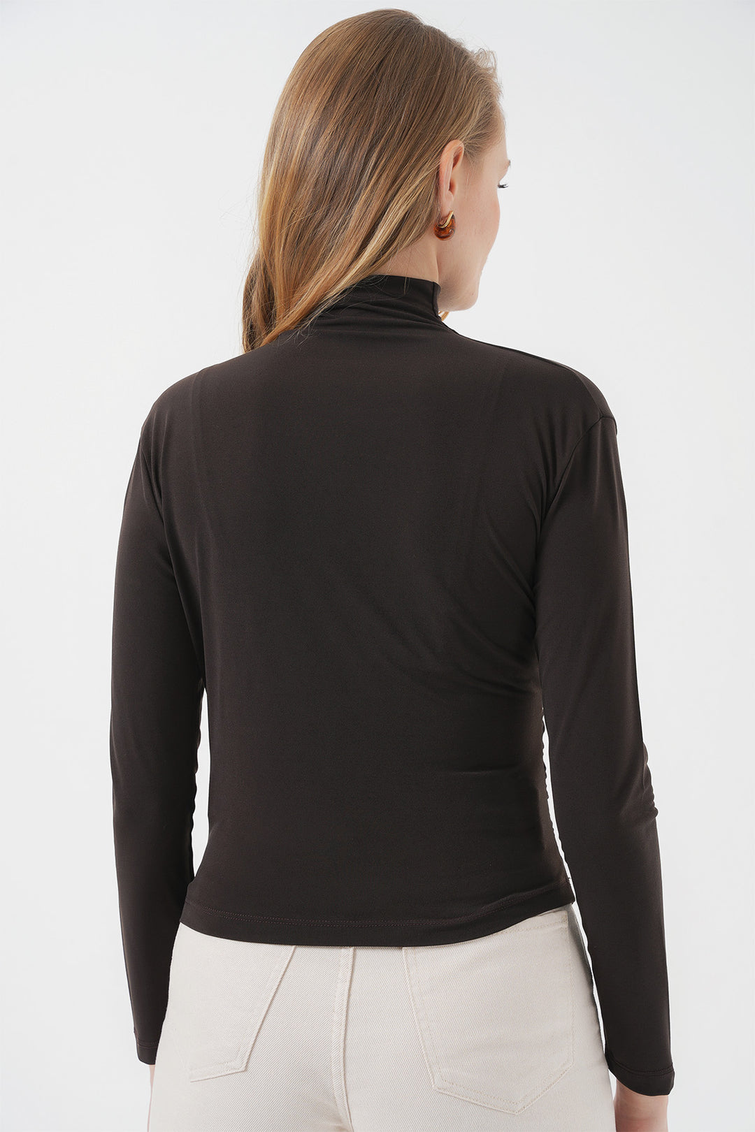 Bigdart Blouse Sandy avec détails froncés 925 - Marron