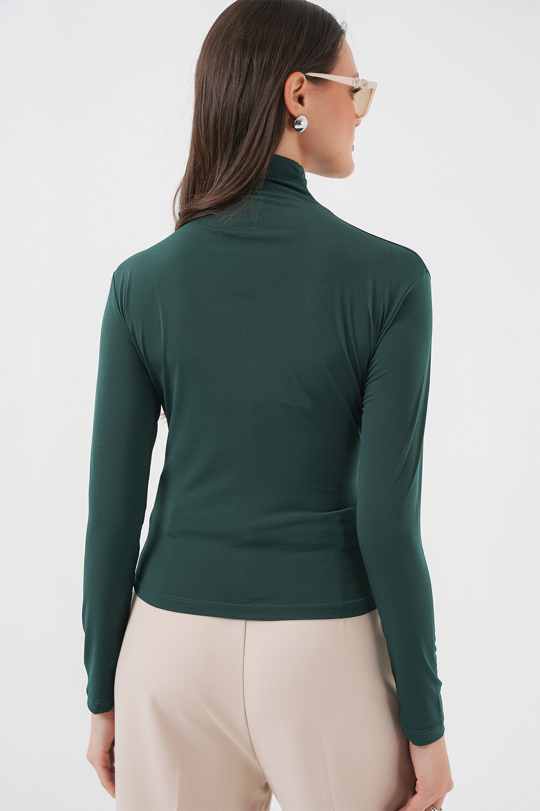 Bigdart 925 Blouse Sandy à détails froncés - zümrüt Verti