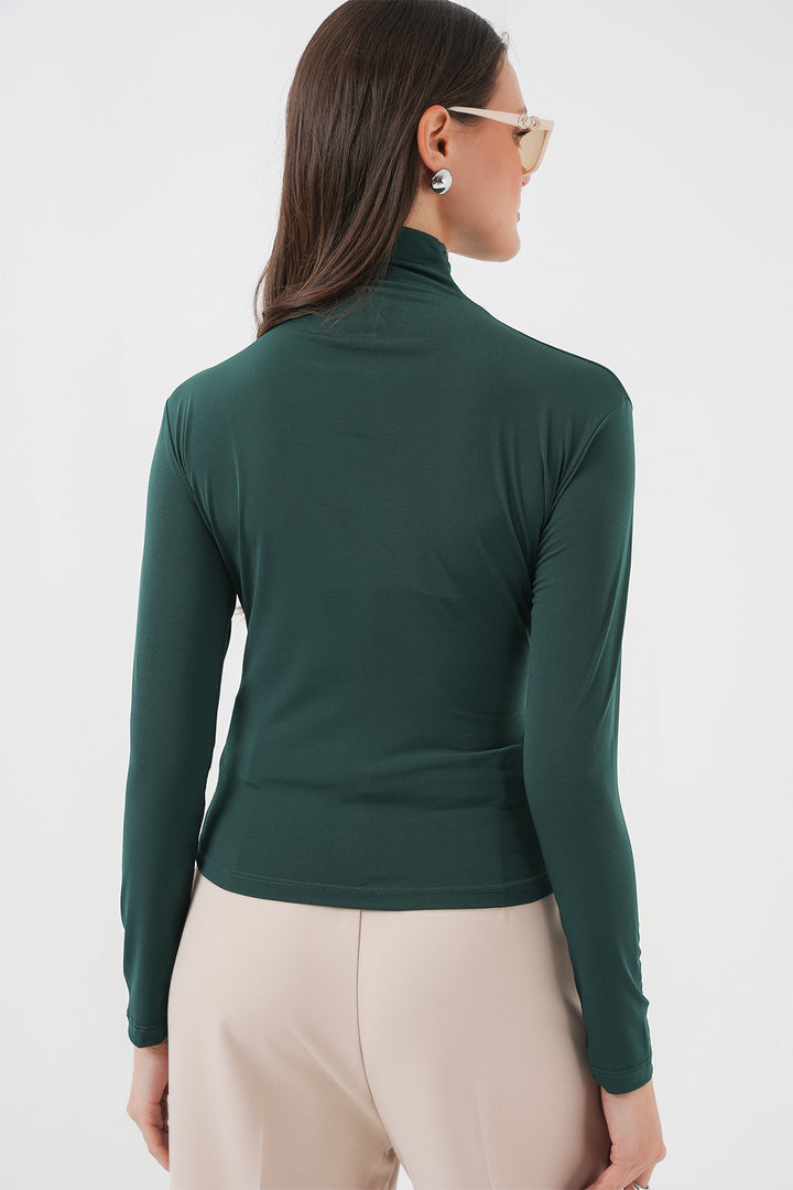 Bigdart 925 Blouse Sandy à détails froncés - zümrüt Verti