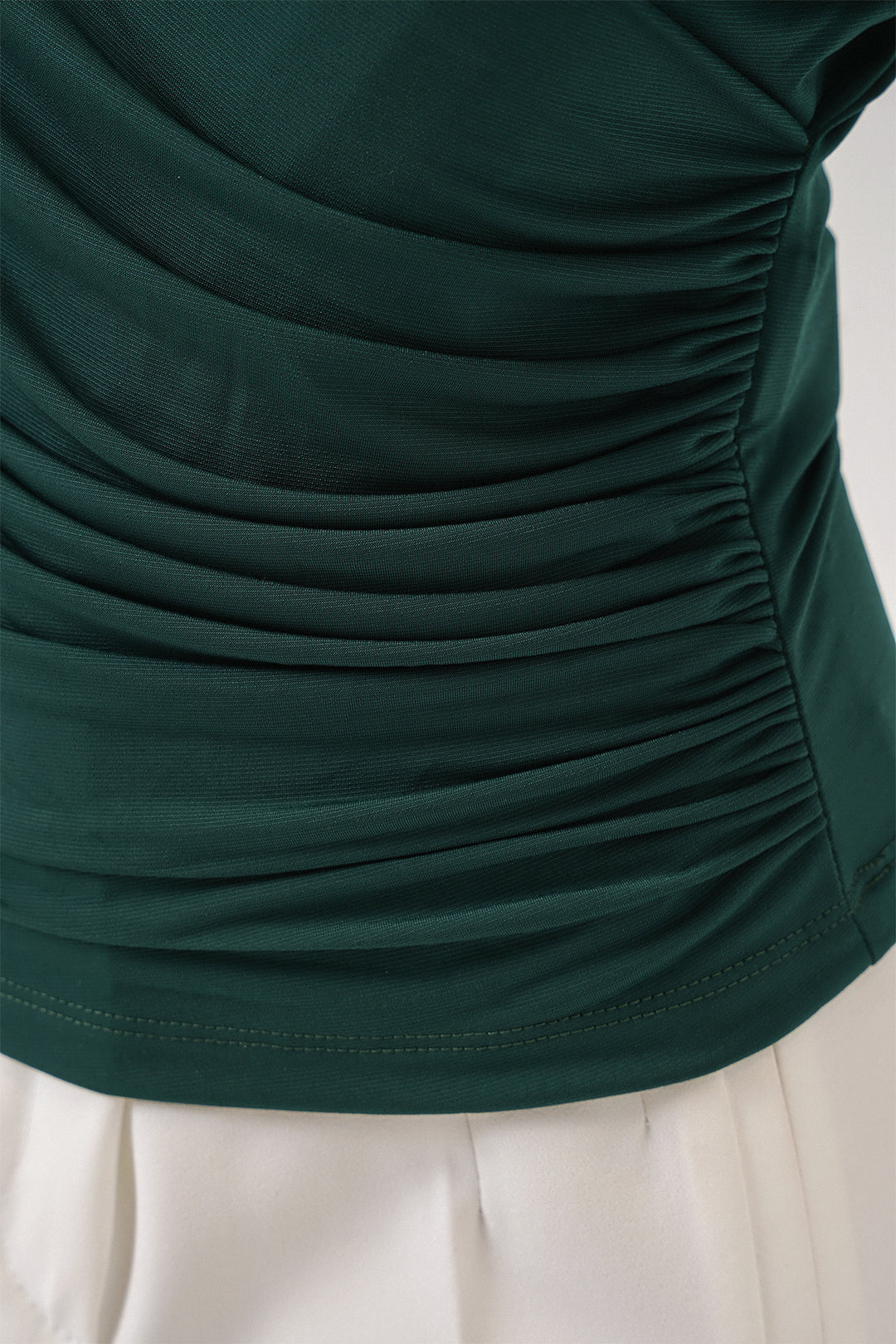 Bigdart 939 Blouse Sandy Col Enveloppe - Émeraude Vert