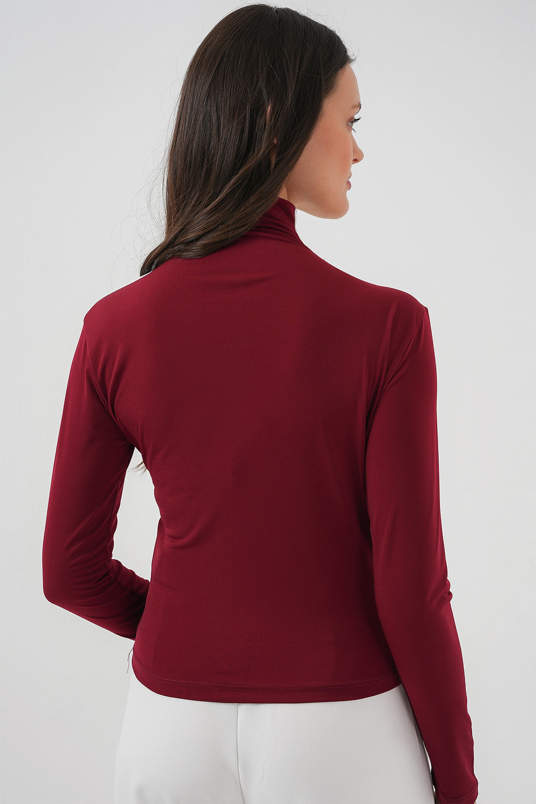 Bigdart Blouse Sandy avec détails froncés 940 - Bordeaux