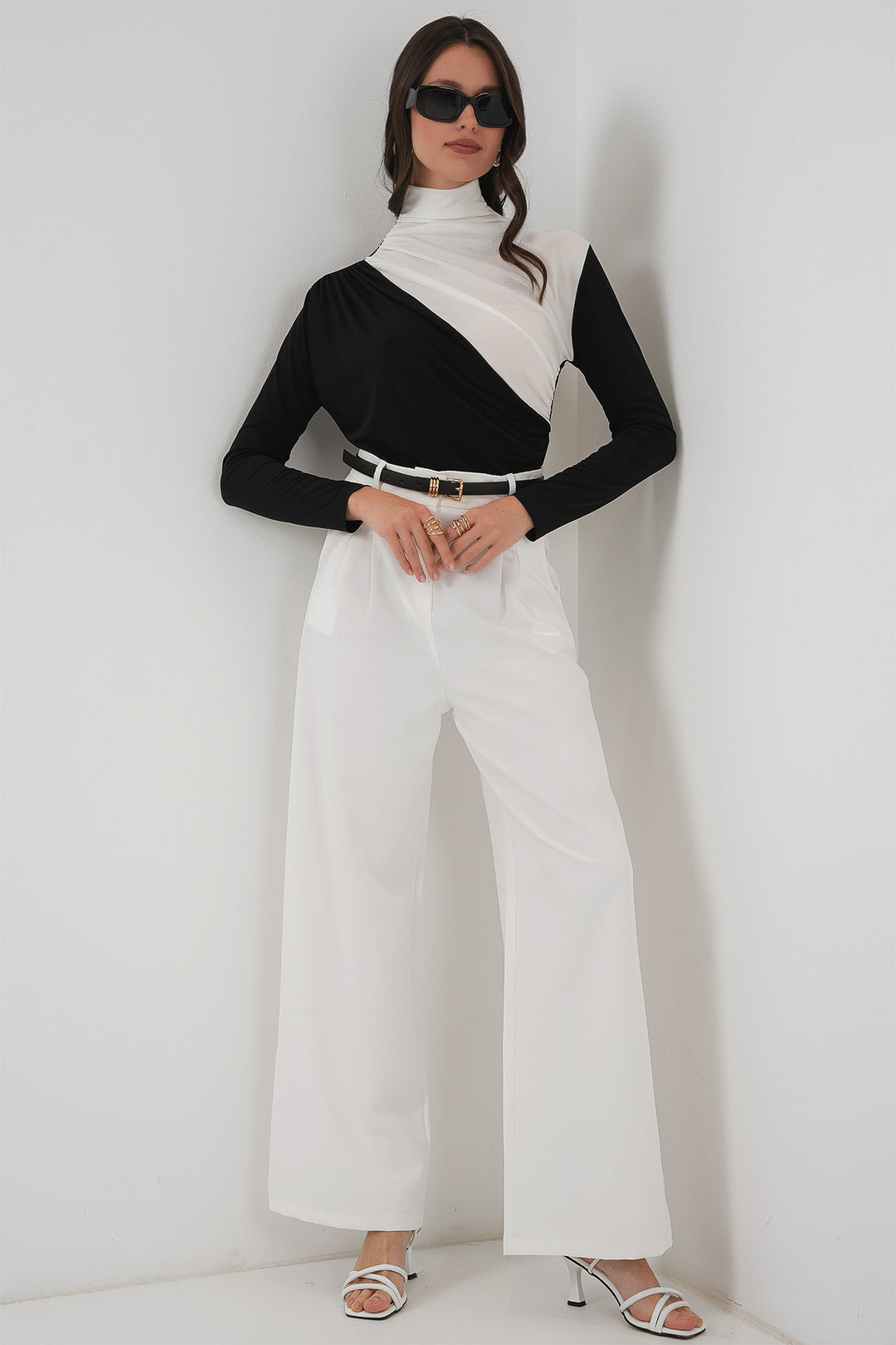 Bigdart Blouse Sandy à Détails Froncés 940 - Noir