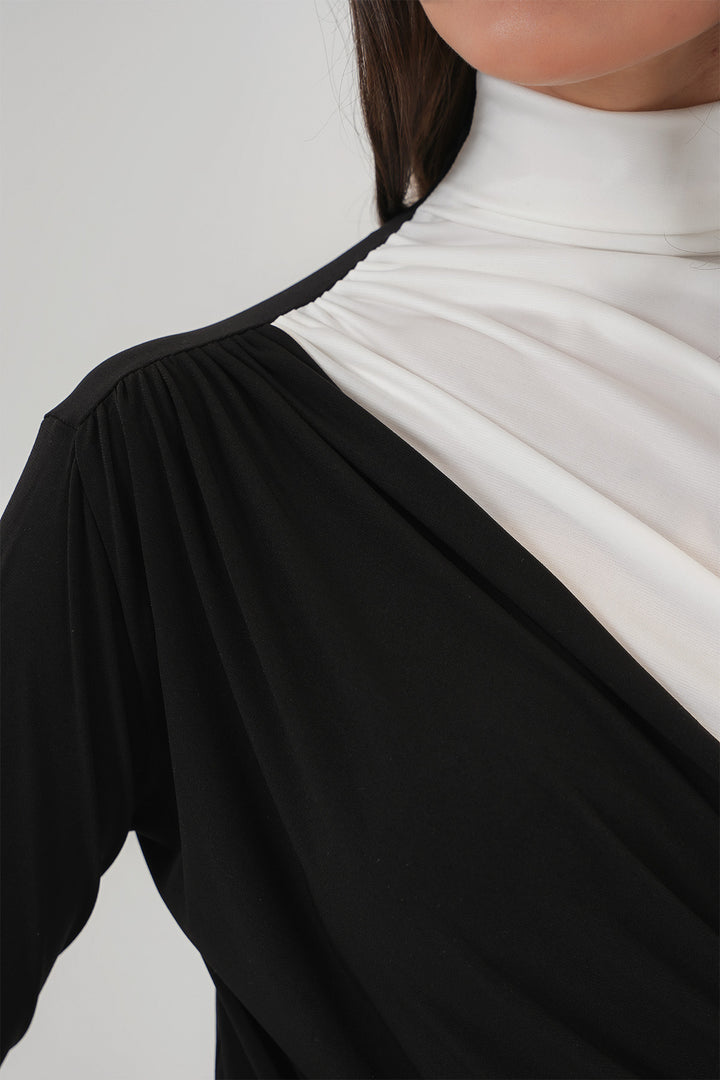 Bigdart Blouse Sandy à Détails Froncés 940 - Noir