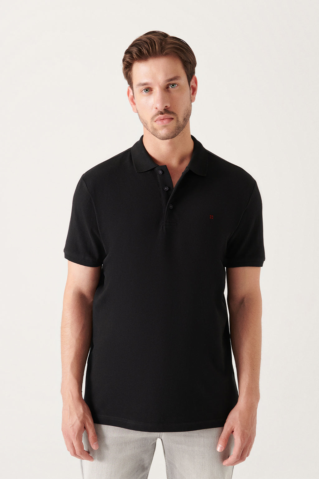 avva t-shirt noir homme