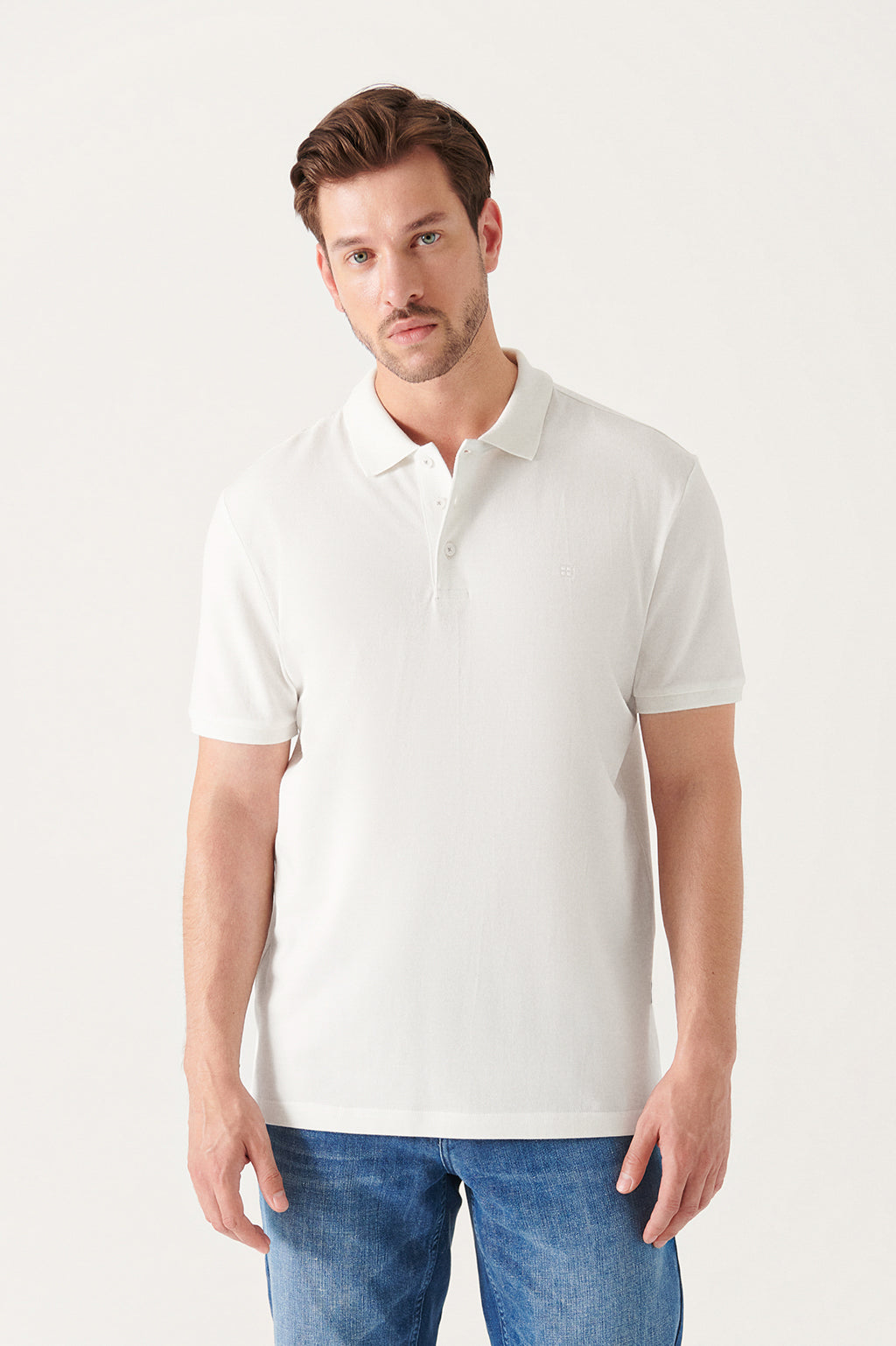 avva t-shirt blanc homme