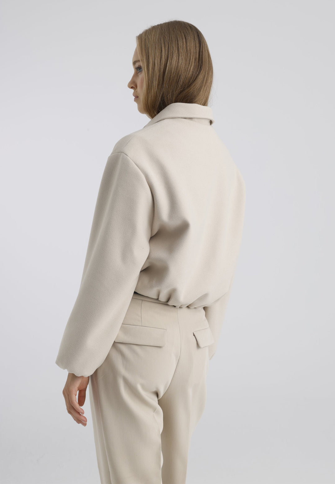 Felix Hardy Veste bomber zippée femme - Pierre
