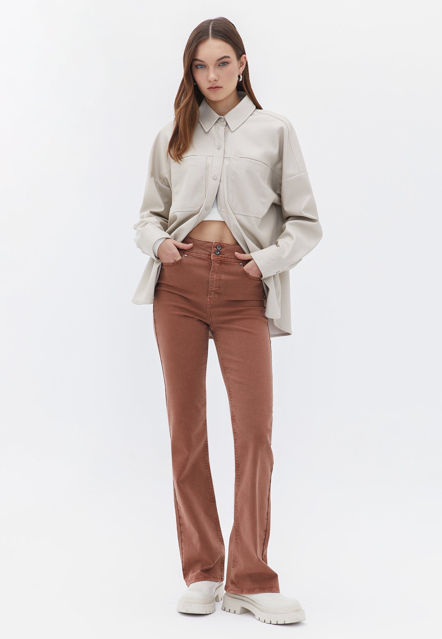 oxxo pantalon femme - myristica antique