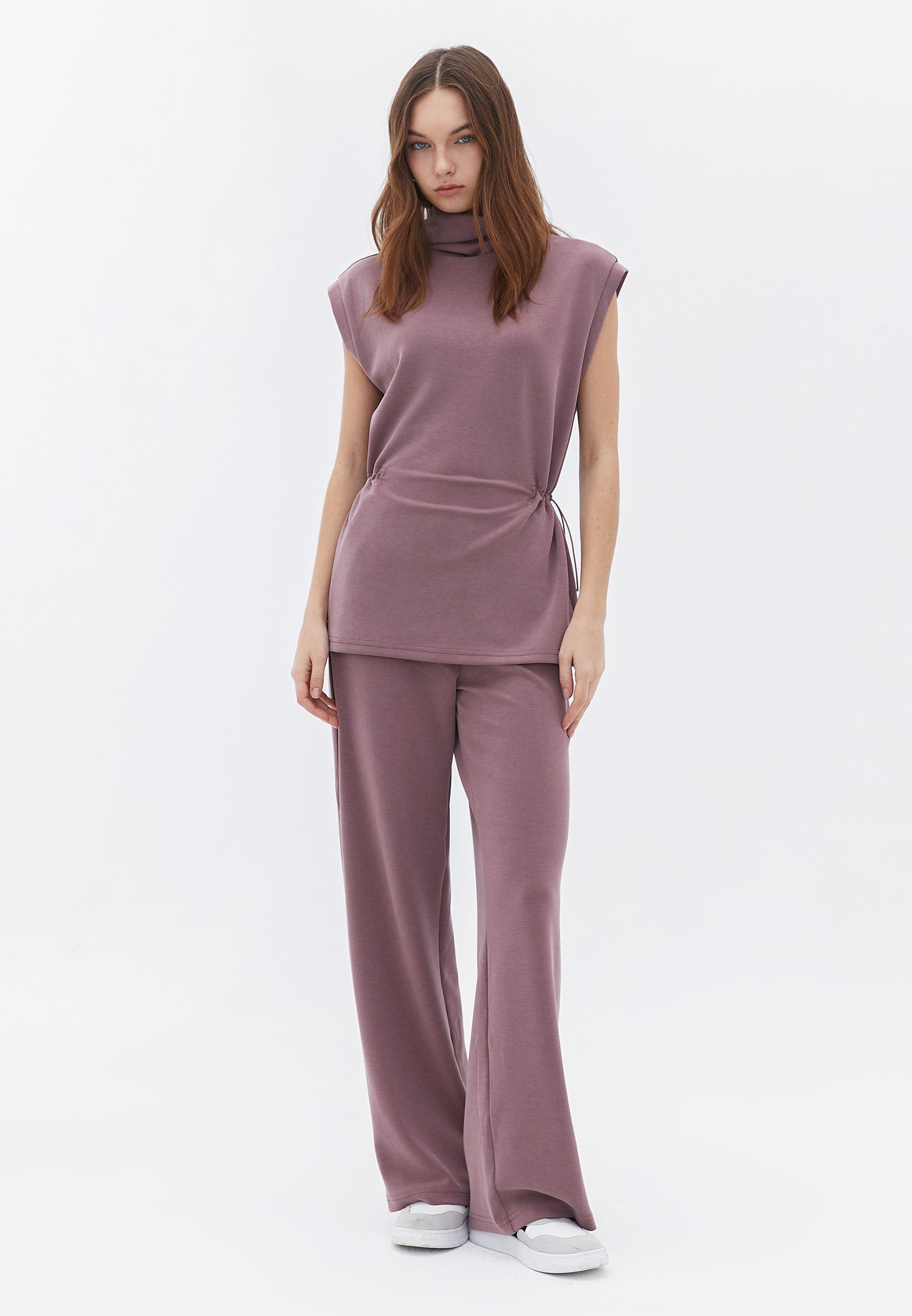 oxxo pantalon femme - rose