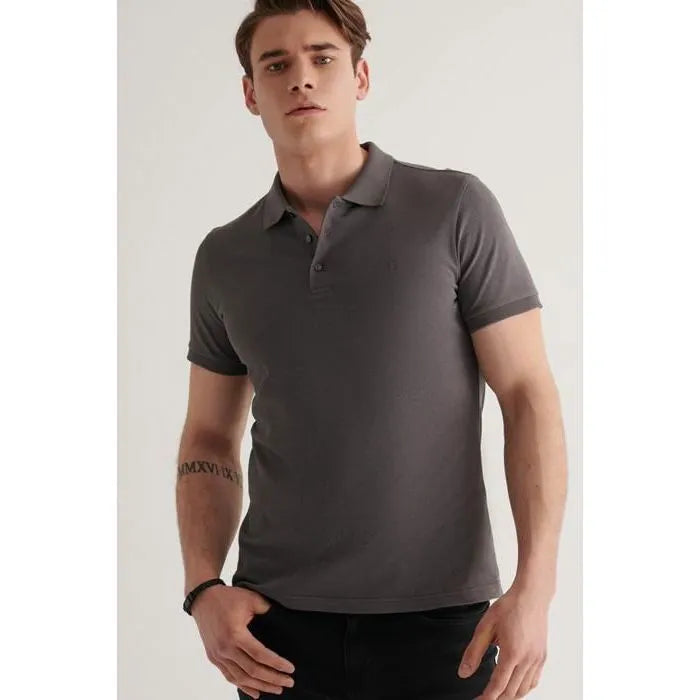 avva t-shirt anthracite homme
