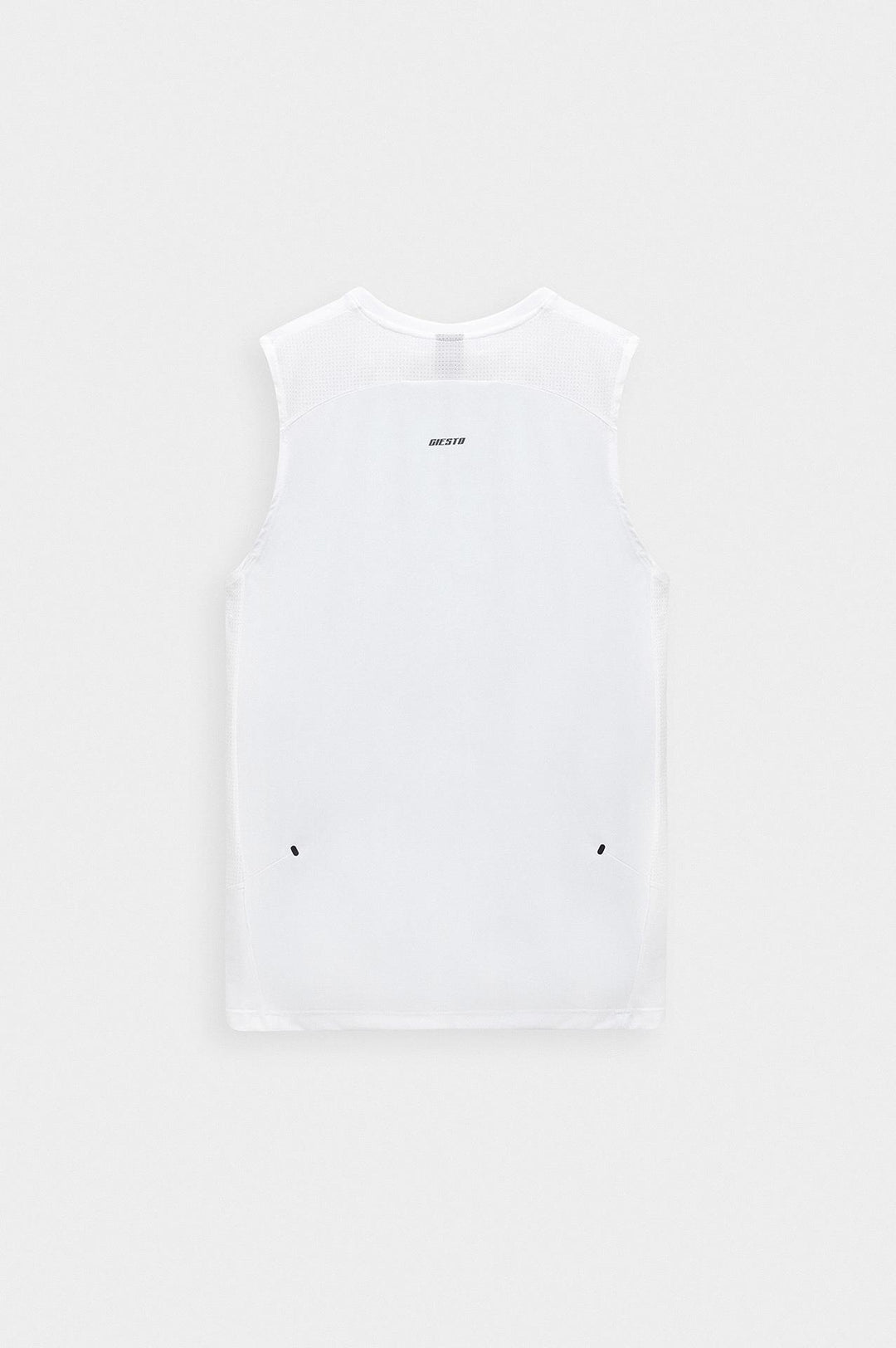 Giesto Débardeur d'Entraînement Technique Slim Fit Active Wear Blanc - Blanc