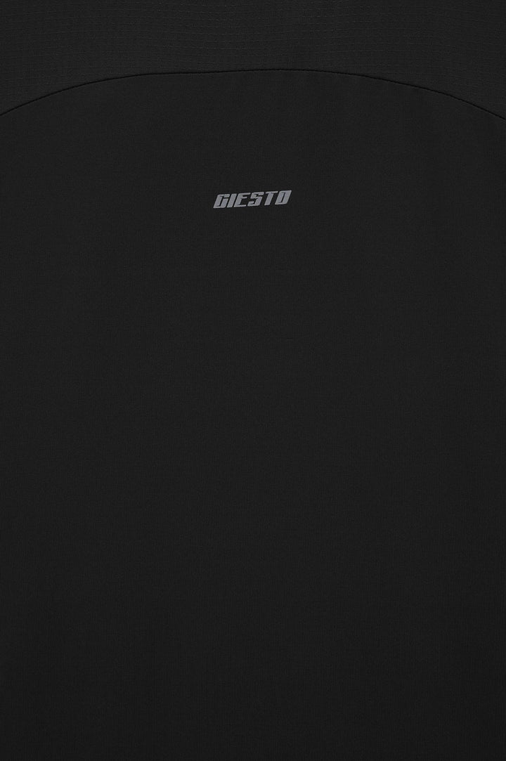Giesto Active Wear Slim Fit Débardeur d'entraînement technique Noir - Noir