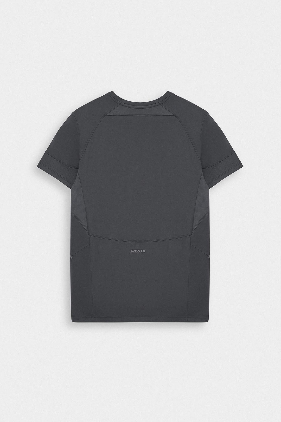 Giesto Active Wear Slim Fit T-shirt d'entraînement technique Anthracite - Anthracite