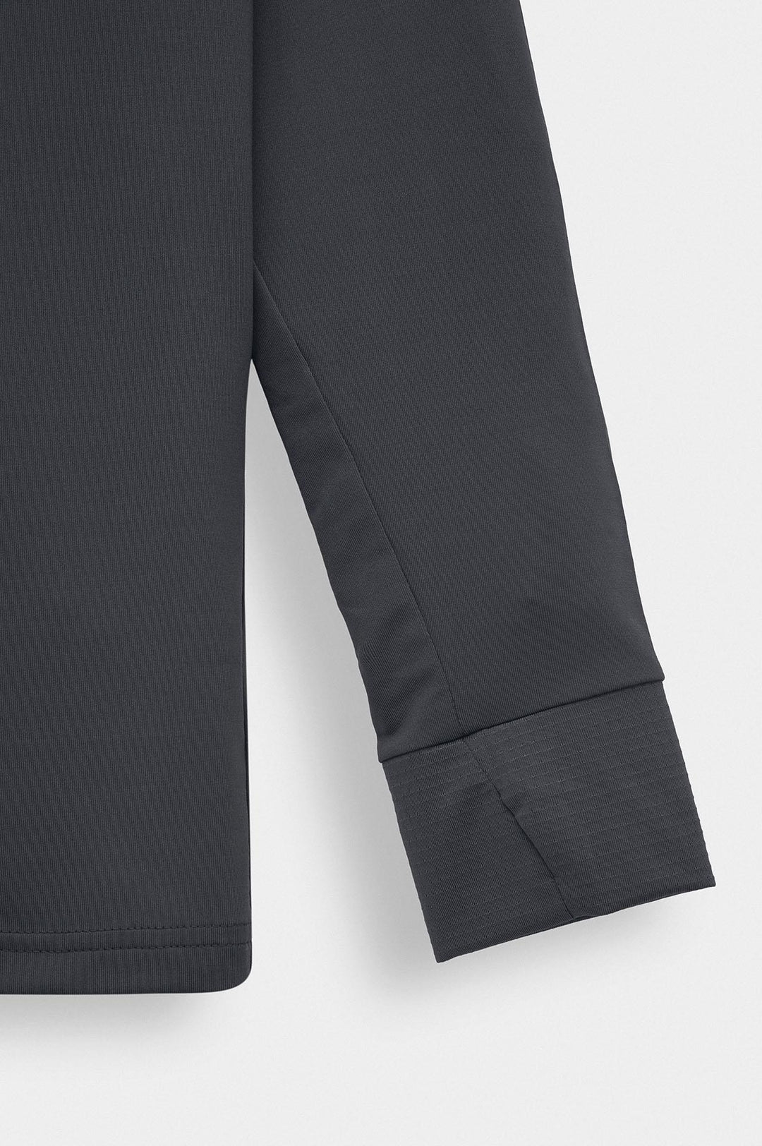 Giesto Haut Technique à Demi Fermeture Éclair Slim Fit Active Wear Anthracite - Anthracite