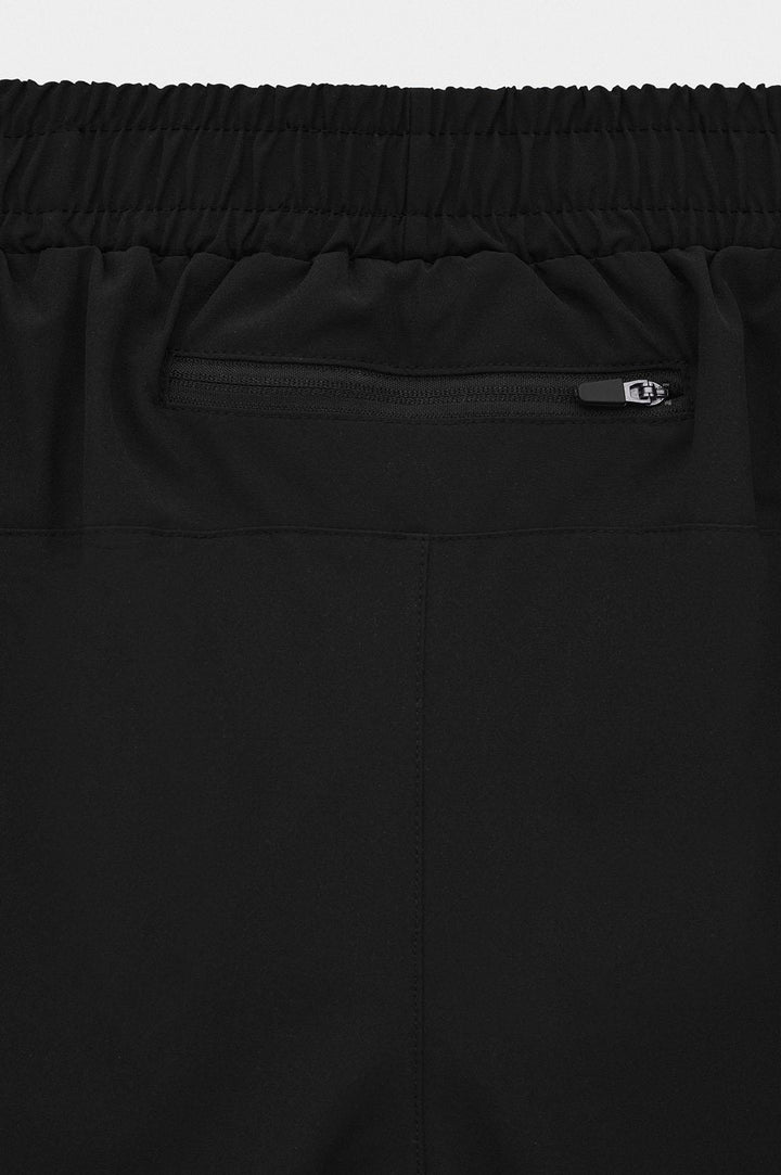 Giesto Short d'Entraînement Technique avec Leggings Active Wear Noir - Noir