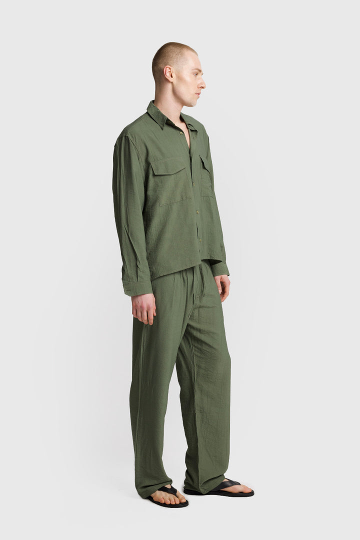 Giesto Chemise fluide Airy - Kaki