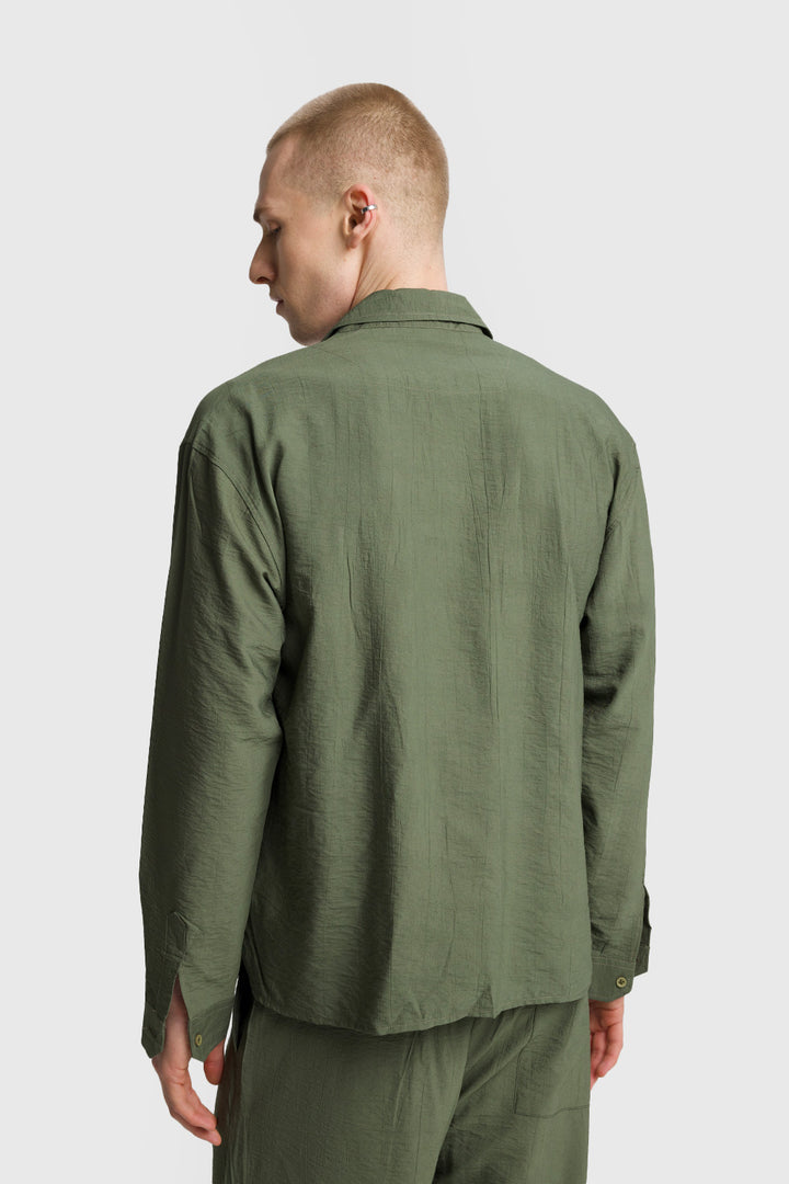 Giesto Chemise fluide Airy - Kaki