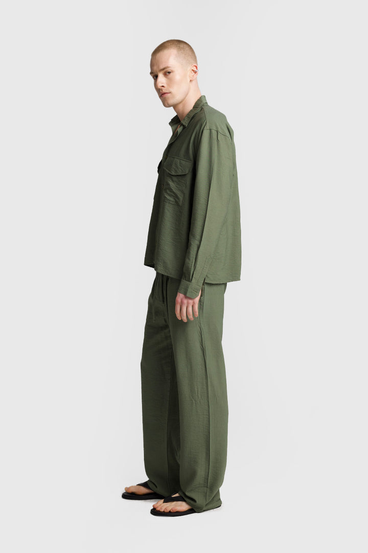 Giesto Chemise fluide Airy - Kaki
