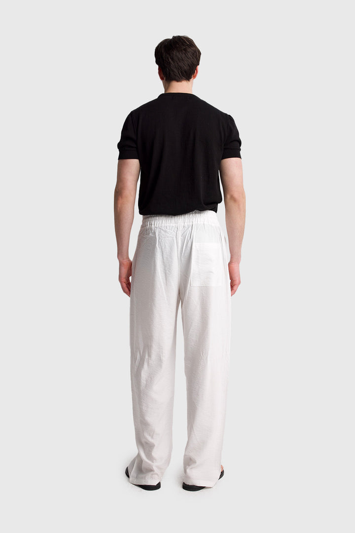 Giesto Pantalon Airy fluide - Noir
