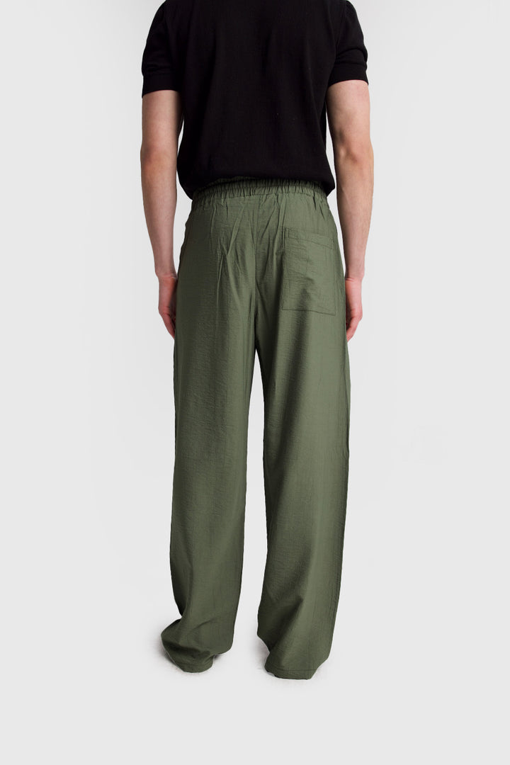 Giesto Pantalon Airy fluide - Noir