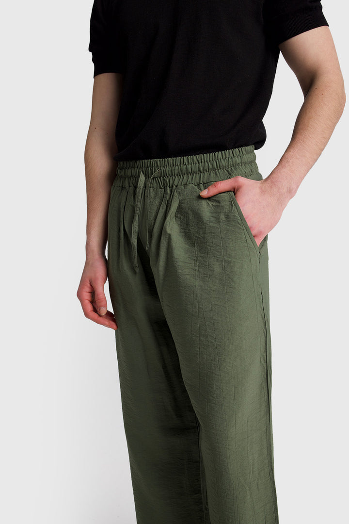 Giesto Pantalon Airy fluide - Noir