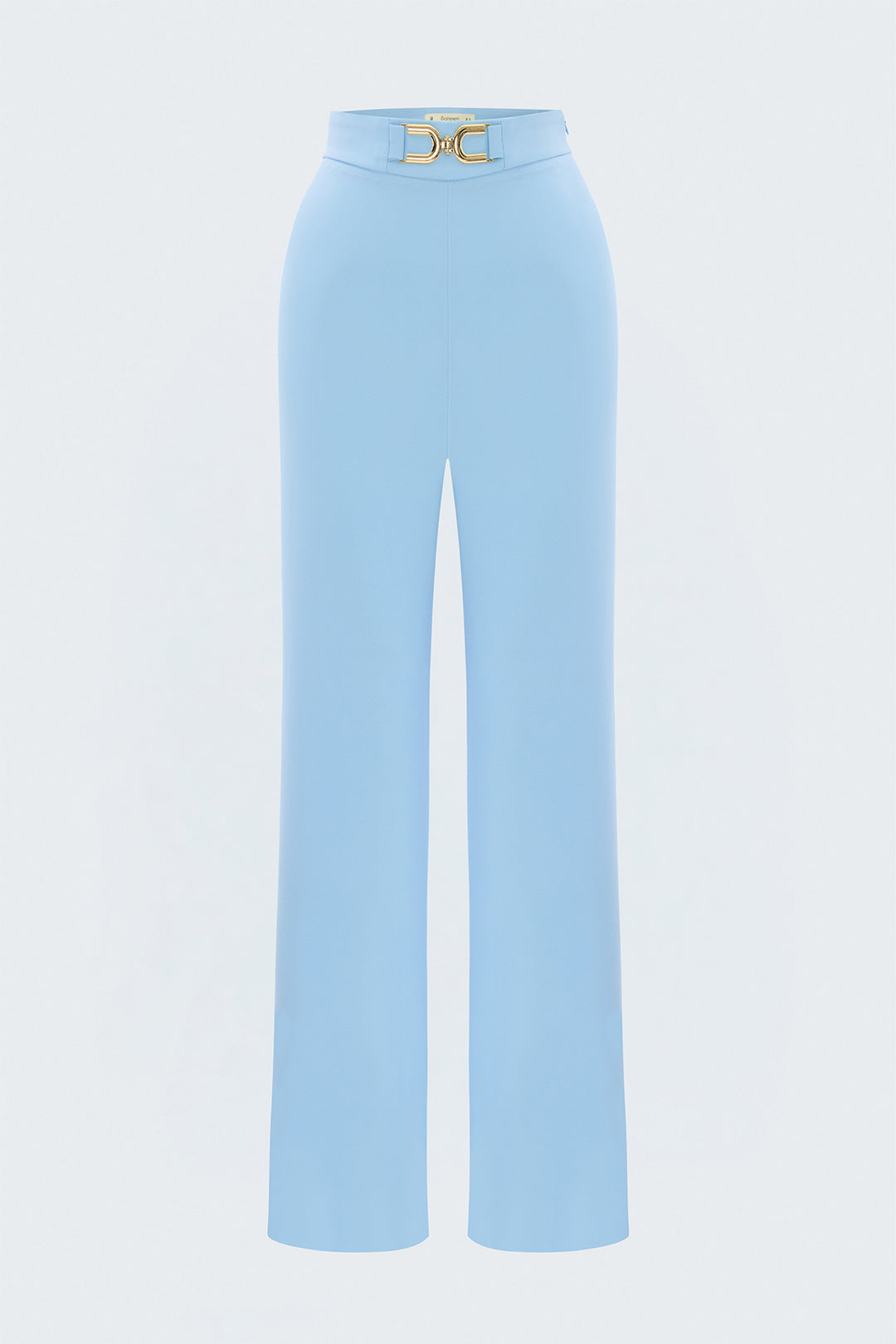 Sateen Pantalon avec détails d'accessoires - bebe Bleu