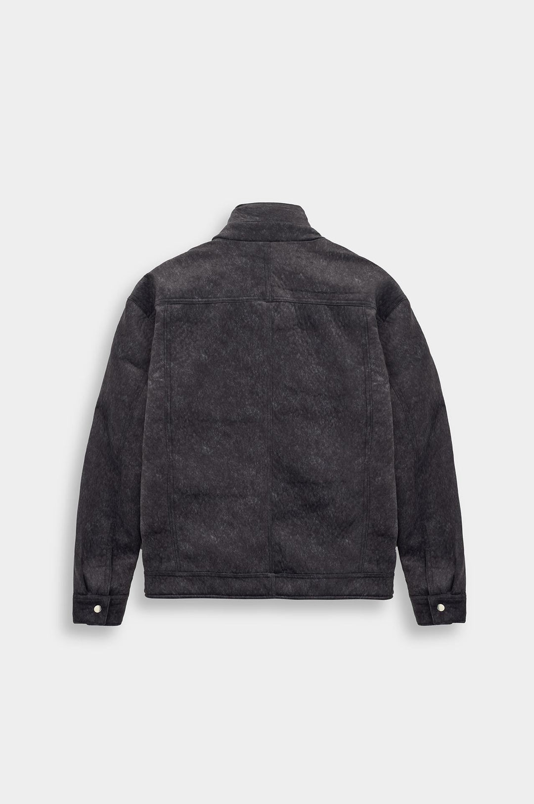 Giesto Veste en suède anthracite à fermeture asymétrique - Anthracite