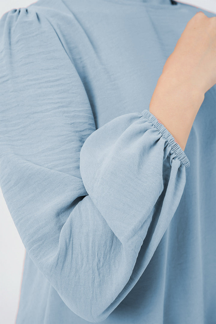 Bigdart Ensemble Haut Bas Tunique Pantalon Ayrobin 6712 - açik Bleu