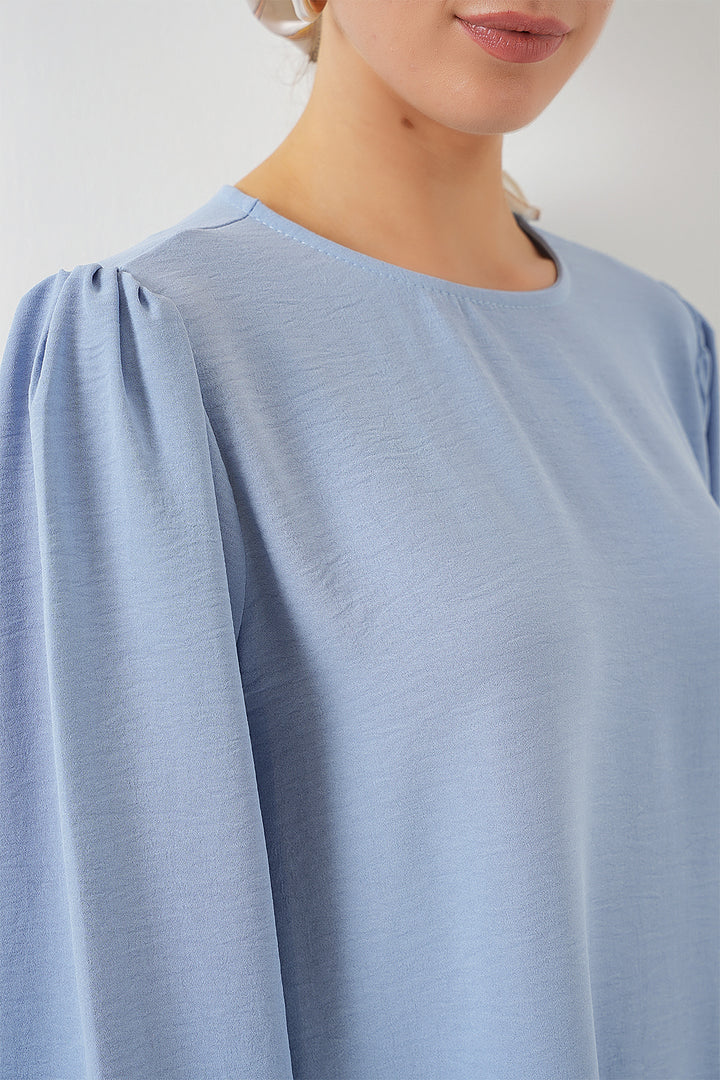 Bigdart Ensemble Haut Bas Tunique Pantalon Ayrobin 6712 - açik Bleu