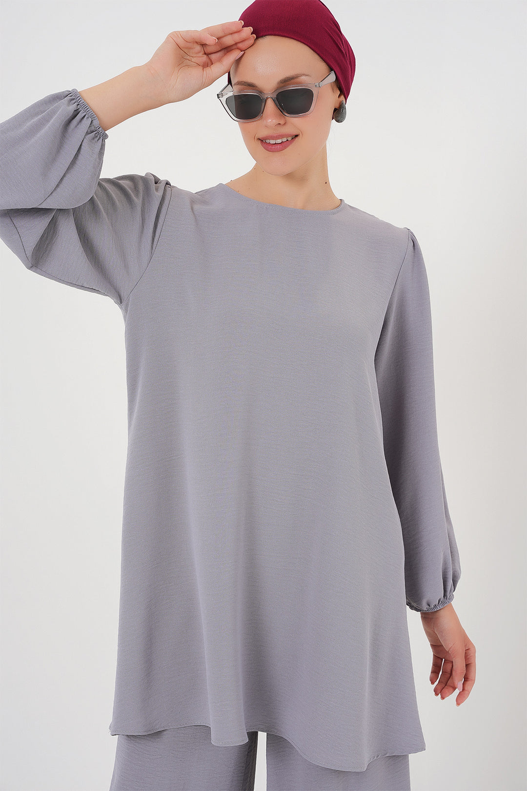 Bigdart Ensemble tunique pantalon Ayrobin 6712 - Gris
