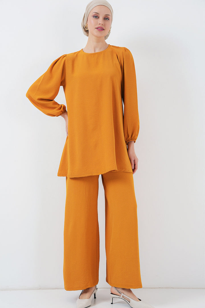 Bigdart Ayrobin Tunik Pantolon Alt Üst Takım 6712 - Moutarde