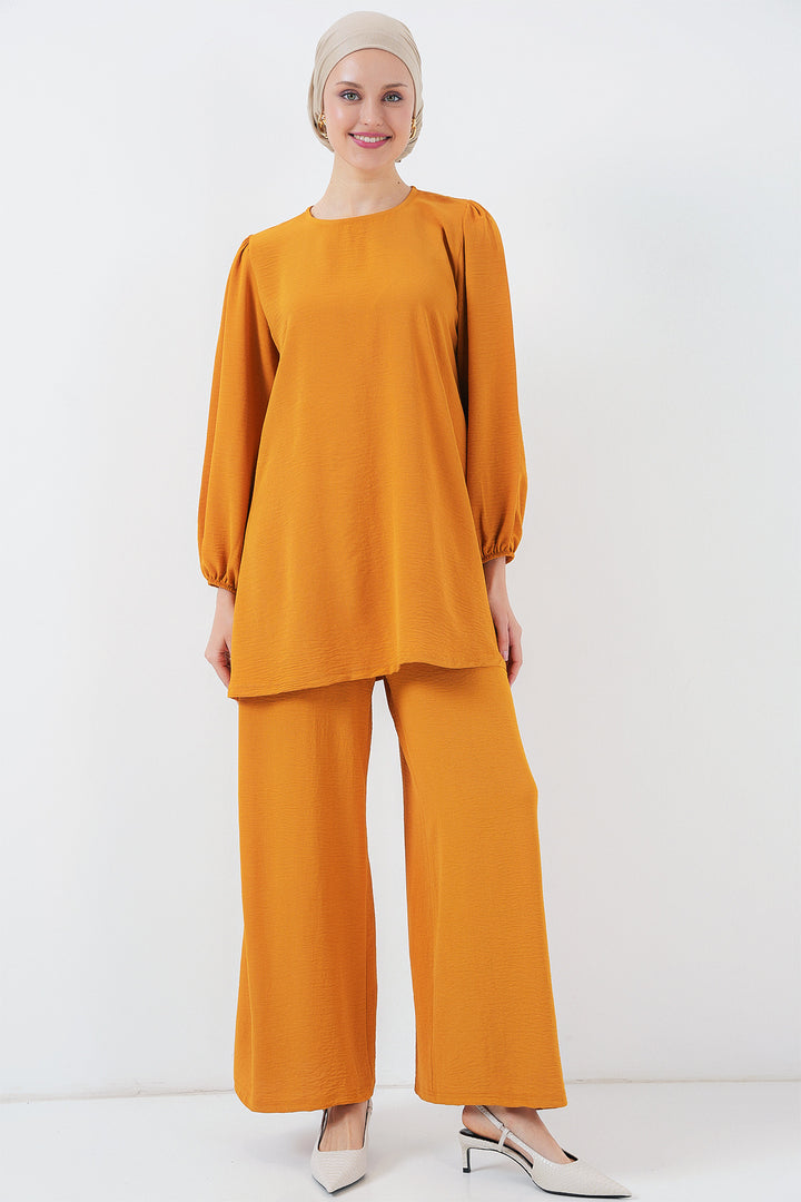 Bigdart Ayrobin Tunik Pantolon Alt Üst Takım 6712 - Moutarde