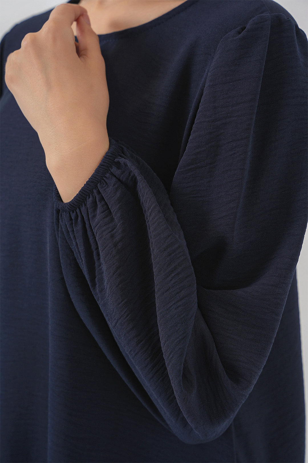 Bigdart Ensemble Haut Bas Tunique Pantalon Ayrobin 6712 - Bleu marine