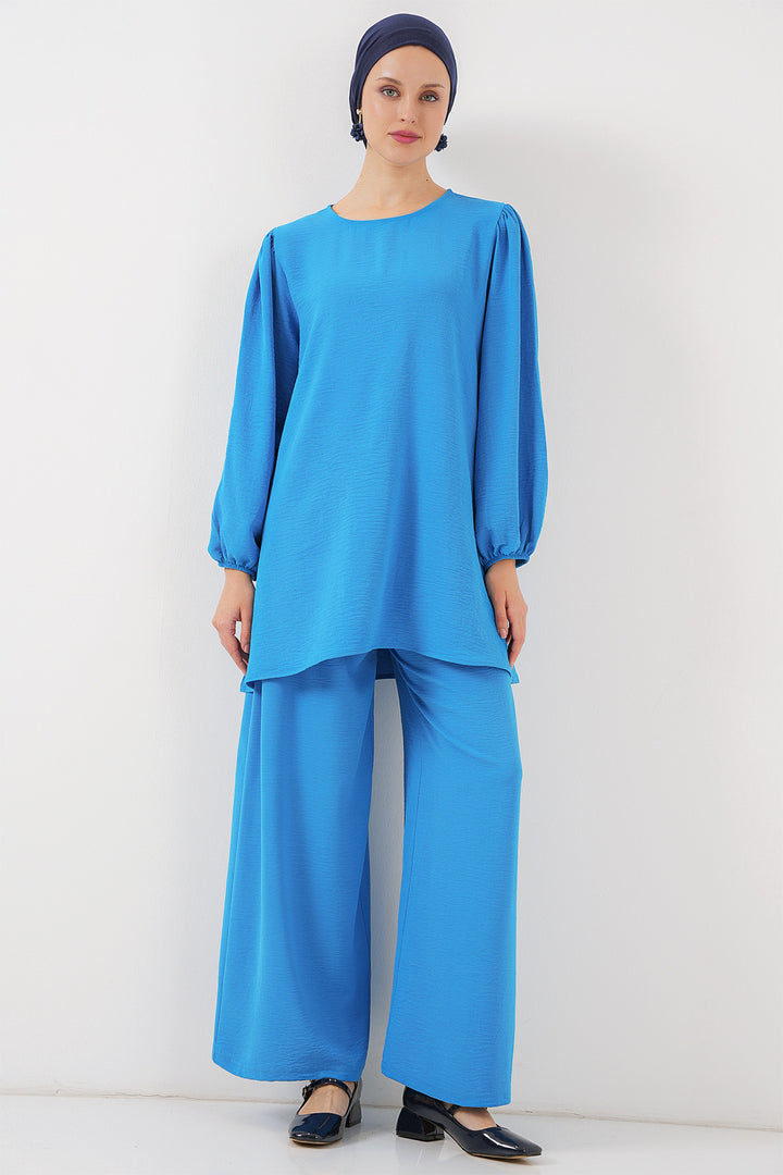 Bigdart Ayrobin Tunik Pantolon Alt Üst Takım 6712 - Bleu
